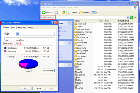 Leer ext2,ext3 desde windows