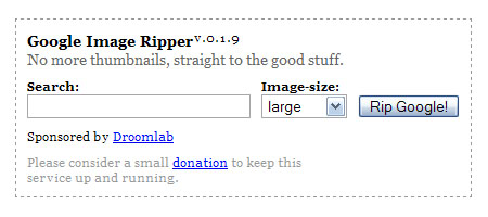 Google Image Ripper - Bitslab